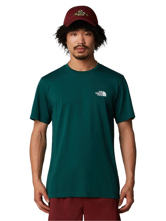 t-shirt-the-north-face-simple-dome-green
