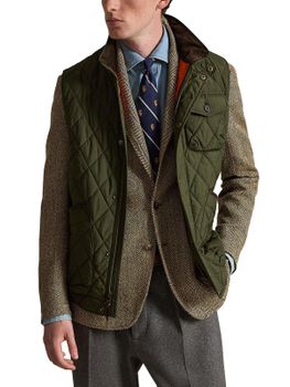 Vest Polo Ralph Lauren Beaton Quilted Utility Green