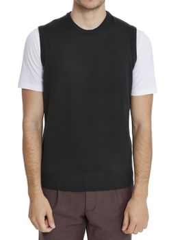 Gilet Pendolum Merinos Verde