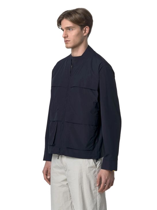 jacket-k-way-barion-cotton-like-blue