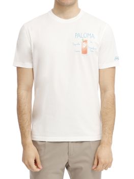 T-Shirt MC2 Saint Barth Portofino White
