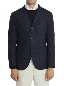Blazer Boglioli Donegal Blue