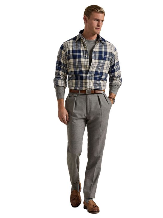 shirt-polo-ralph-lauren-plaid-beige