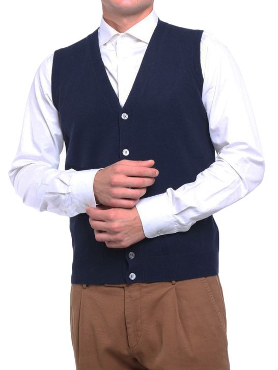 gilet-filippo-de-laurentiis-blu-cb1sm-wc12r-891-d25678