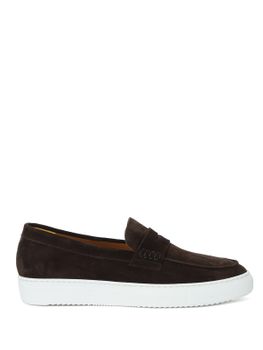 Mocassini Doucal's Slip On Marrone