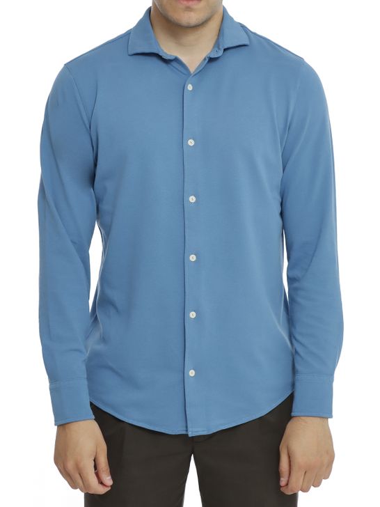 camicia-mc2-saint-barth-piquet-azzurro-amf0001-01313h