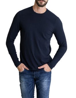 T-Shirt Majestic Filatures Smooth Touch Blu