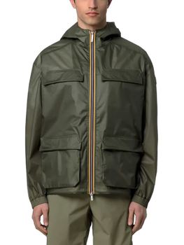 Giubbino K-Way Clad Extralight 3l Verde