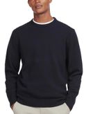 maglia barbour essential patch blu