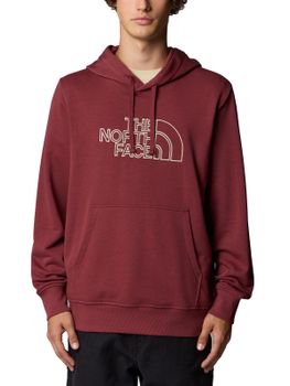 Felpa The North Face Drew Peak Light Bordeaux
