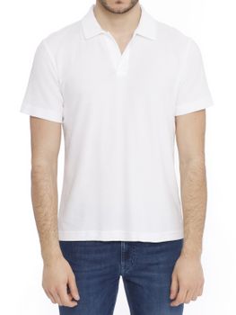 Polo MC2 Saint Barth Spugna Bianco