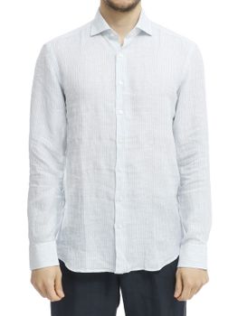 Shirt Bastoncino Striped Light Blue