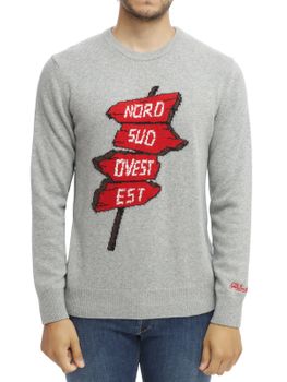 Maglia MC2 Saint Barth Heron Grigio