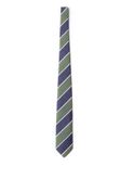 tie holliday & brown jacquard blue