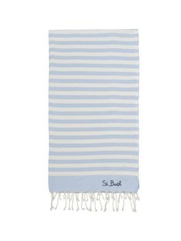 Telo Mare MC2 Saint Barth Fouta Azzurro