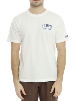 T-Shirt MC2 Saint Barth Stampata Bianco