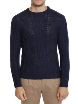 Sweater Rakkì Aran Blue