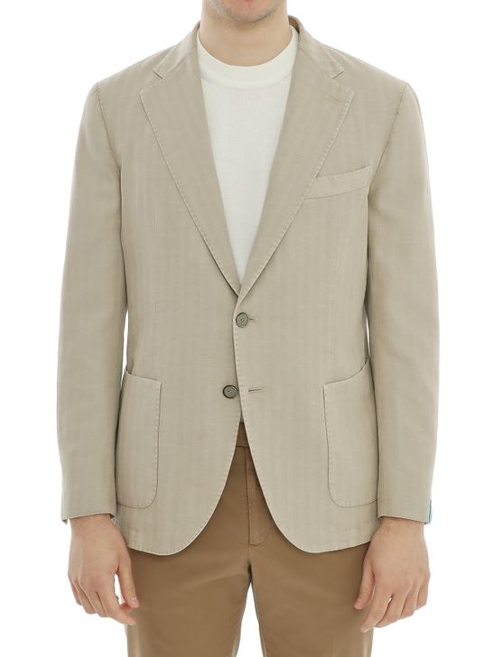 blazer-santaniello-micro-herringbone-brown