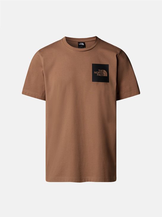 t-shirt-the-north-face-fine-tee-brown