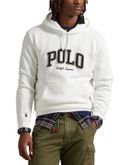 felpa polo ralph lauren logo bianco