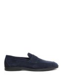 mocassini berwick 1707 scamosciato blu