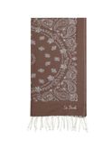 beach towel mc2 saint barth brown