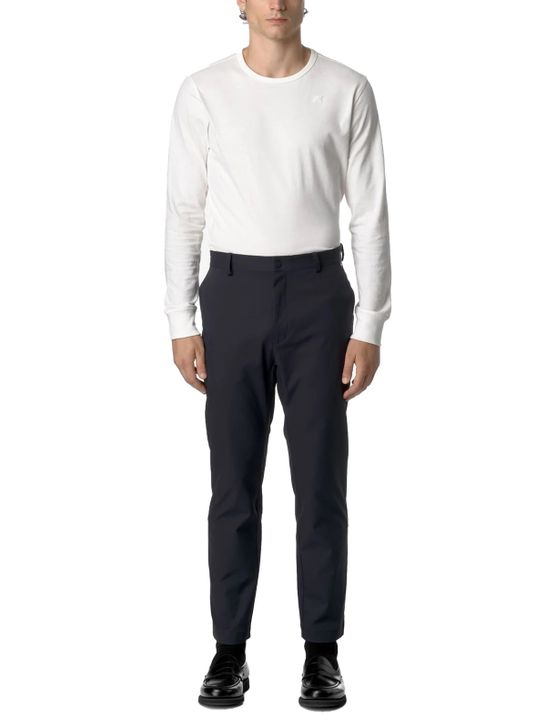 trousers-k-way-elia-twill-peach-blue