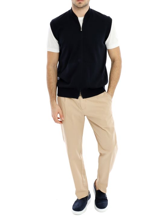 gilet-filippo-de-laurentiis-bomber-blu-bz1sm2at-cr12r-890