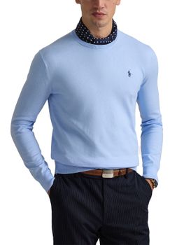 Maglia Polo Ralph Lauren Cotone Azzurro