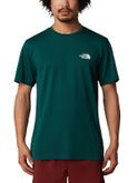 t-shirt the north face simple dome green
