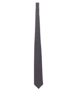 Tie Holliday & Brown Twill Blue