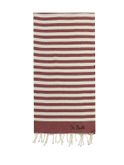 beach towel mc2 saint barth fouta bordeaux