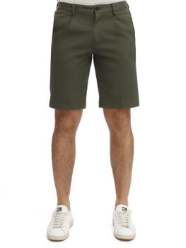 Bermuda Devore Incipit Pima Cotton Verde