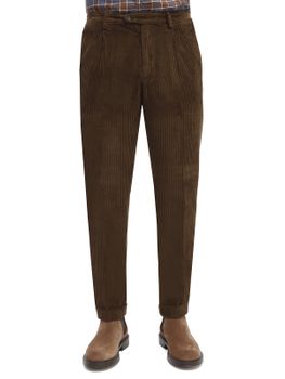 Trousers Devore Incipit Corduroy Brown