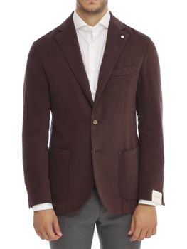 Giacca L.B.M. 1911 Garment Dyed Marrone