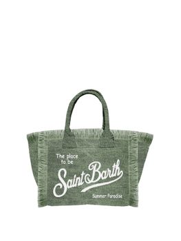 Bag MC2 Saint Barth Vanity Linen Green