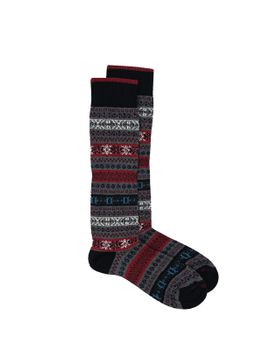 Socks In The Box Jaquard Grey