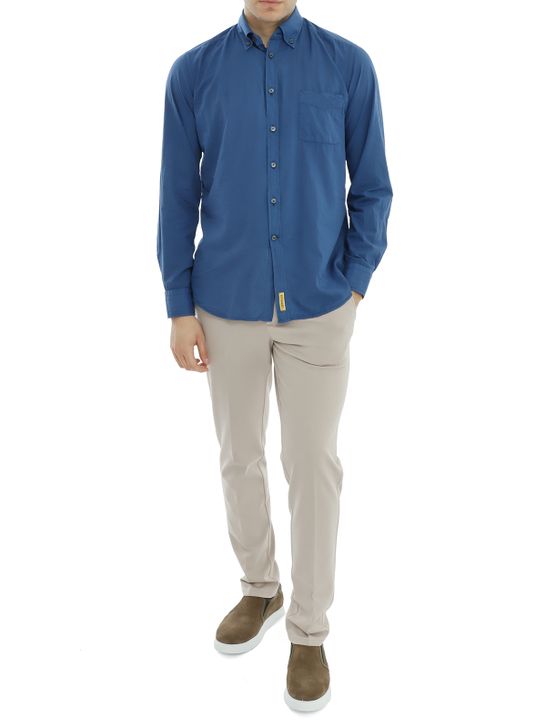 camicia-bd-baggies-bradford-popeline-blu-brad001ts14-tc171-b73