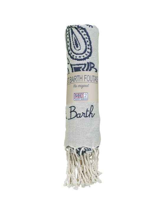 beach-towel-mc2-saint-barth-white