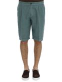 short devore incipit linen green