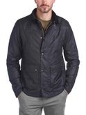 giubbino barbour reelin wax blue