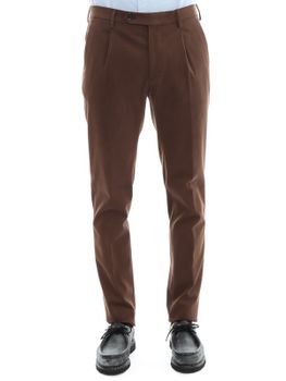 Trousers Berwich Bull Cotton Brown