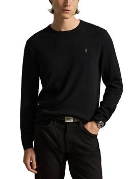 Maglia Polo Ralph Lauren Girocollo Nero