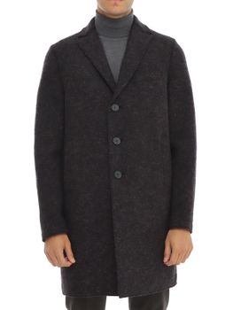 Coat Harris Wharf London Mouline Grey