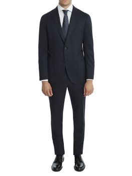 Suit Boglioli Flannel Blue