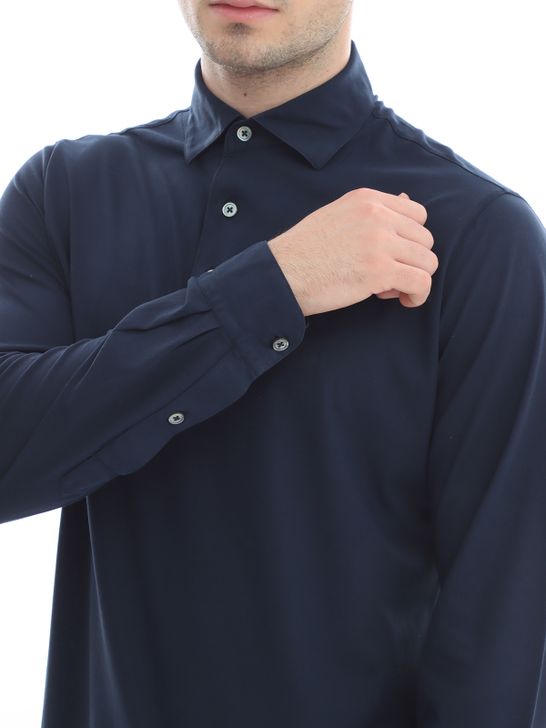 polo-shirt-filippo-de-laurentiis-crepe-blue