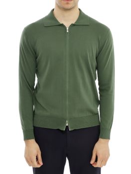 Maglia Filippo De Laurentiis Zip Verde