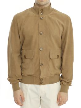 Giubbino ProLeather Scamosciato Beige