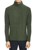 maglione rrd cinematt turtleneck knit verde