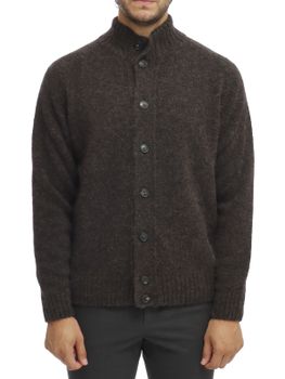 Cardigan Filippo De Laurentiis Baby Alpaca Marrone